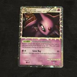 NEAR MINT Holo Espeon Prime 81/90 Ultra Rare Undaunted 2007 English Pokemon Card - Image 1