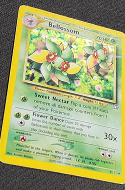 Pokemon Bellossom Neo Genesis Holo Rare 3/111 Unlimited - LP/MP - Image 2