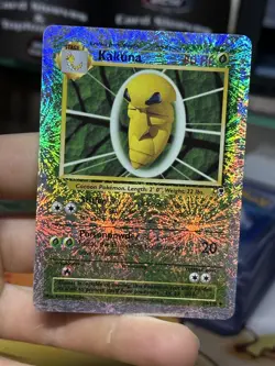 Kakuna 50/110 Legendary Collection 2002 Reverse Holo Vintage Pokemon Card - Image 3