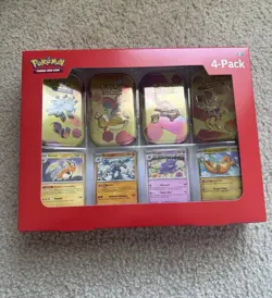 Pokemon TCG Scarlet & Violet–151 Mini Tin 4-Pack Box Exclusive - Image 1