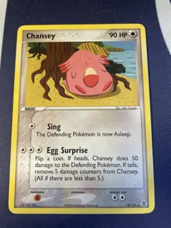 Pokemon Chansey 19/112 EX FireRed & LeafGreen LP - Image 1