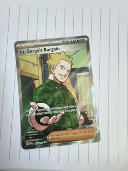 Pokemon TCG Lt. Surge's Bargain Mega Evolution 170/132 - Image 1
