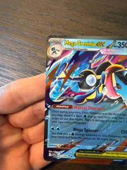 Mega Greninja ex 022/086 - ME: Chaos Rising Pokemon TCG - English NM - Image 2