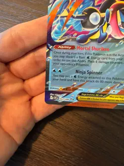 Mega Greninja ex 022/086 - ME: Chaos Rising Pokemon TCG - English NM - Image 4