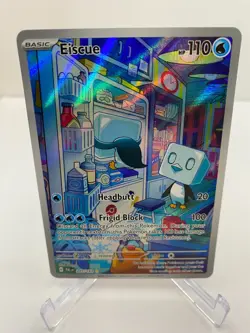 Eiscue IR 205/193 Pokemon TCG Paldea Evolved Illustration Rare Holo - Image 1