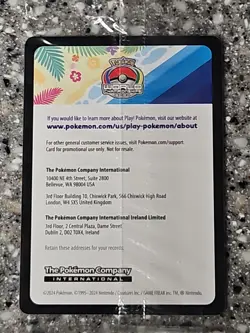 Pokemon TCG Pikachu SVP190 - S&V World Champ 2024 Promo Card - Sealed! Near Mint - Image 3