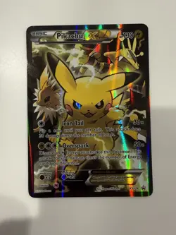 Pikachu EX XY124 XY Black Star Promo Holo - Image 1