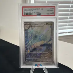 Dragonair 181/165 Pokemon TCG Scarlet & Violet Illustration PSA 10 - Image 1