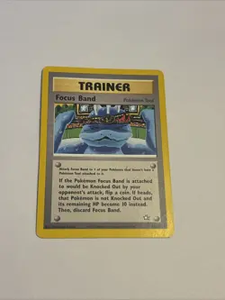 FOCUS BAND - Neo Genesis - 86/111 - Rare Trainer - Pokemon Card - Unlimited - NM - Image 1