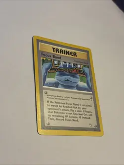 FOCUS BAND - Neo Genesis - 86/111 - Rare Trainer - Pokemon Card - Unlimited - NM - Image 2