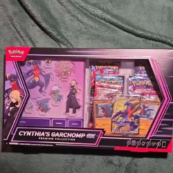 Pokemon Cynthia's Garchomp ex Premium Collection Box Destined Rivals - Image 1