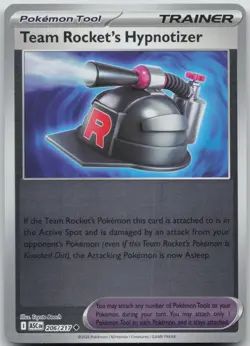Team Rocket's Hypnotizer 206/217 Ascended Heroes Pokemon Reverse Holo NM/M - Image 1