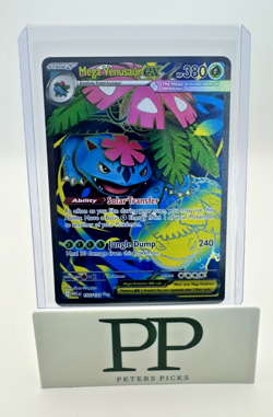 Pokemon Mega Evolution Mega Venusaur ex 155/132 Full Art Ultra Rare - Image 1