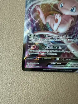 Pokemon Sword & Shield Fusion Strike - Mew VMAX 114/264 HOLO Ultra Rare - Image 5
