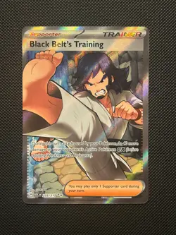 Pokemon TCG Black Belt's Training 255/217 Ultra Rare - Ascended Heroes - NM ✅ - Image 1