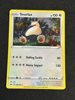 Snorlax - (Cosmos Holo) Blister Exclusives 140/202 Promo LP Pokemon - Image 1
