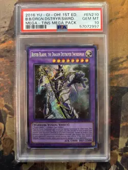 2016 Yu-Gi-Oh! Buster Blader, The Dragon Destroyer Swordsman #MP16-EN210 PSA 10 - Image 1