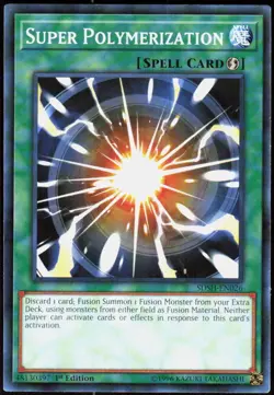 Super Polymerization SDSH-EN026 Structure Deck: Shaddoll Showdown Yu-Gi-Oh NM - Image 1