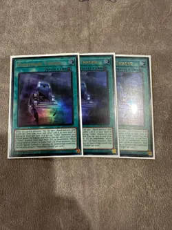 Yugioh - 3x - Nightmare Throne - LEDE-EN061 - Ultra Rare - NM - Image 1