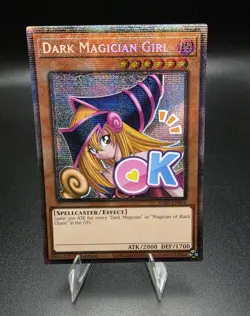 Dark Magician Girl 1st Edition Starlight Rare RA05-EN084 Yu-Gi-Oh! - Image 1