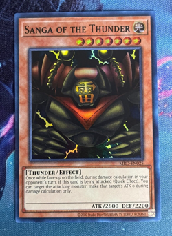 Yugioh - Sanga Of The Thunder (VLP) - MRD-EN025 - Super Rare - 25th Anniversary - Image 1