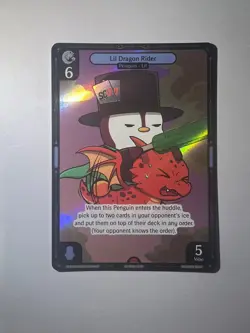 *LIL DRAGONRIDER* - Vibes TCG *PROMO CARD* 8/25. Legend of the Lils. 2025. UK - Image 1