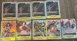 One Piece Card Game Gecko Moria Robin Hancock Lot - 9 SR Foil English - Image 1