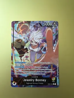 ONE PIECE - JEWELRY BONNEY EB04-001 ALT ART LEADER ENGLISH OP15 / EB04 NEAR MINT - Image 1