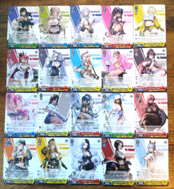 Beautiful 20 Weiss Schwarz NIKKE Card Lot - Anime Waifu Diva Elegg Soda Neon - Image 1