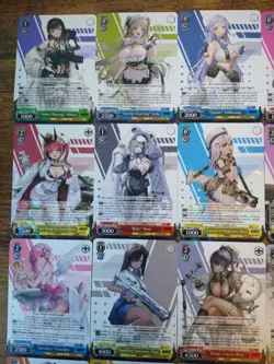 Beautiful 20 Weiss Schwarz NIKKE Card Lot - Anime Waifu Diva Elegg Soda Neon - Image 2