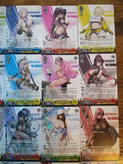 Beautiful 20 Weiss Schwarz NIKKE Card Lot - Anime Waifu Diva Elegg Soda Neon - Image 3