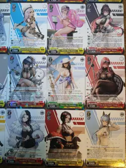 Beautiful 20 Weiss Schwarz NIKKE Card Lot - Anime Waifu Diva Elegg Soda Neon - Image 4
