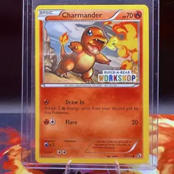 Charmander Build-A-Bear Promo 17/113 Pokemon Card NM - Image 1