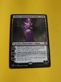 Liliana, Untouched by Death. Mythic SCO MTG Card. - Image 3