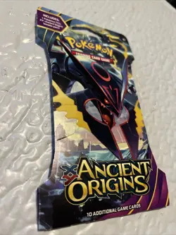 Pokemon Trading Card Game XY-Ancient Origins Sleeved Booster Pack Rayquaza Art! - Image 1