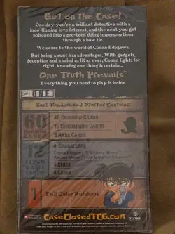 Score Case Closed Premier Set TCG Box Cards Starter Deck First Edition CCG New! - Image 2