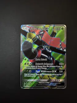 Pokemon Tapu Bulu GX Ultra Rare Full Art Holo 130/147 SM Burning Shadows EN NM - Image 1