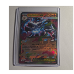 Pokemon Mega Charizard X ex Me02 013/094 Double Rare Holo 360 HP - Image 1