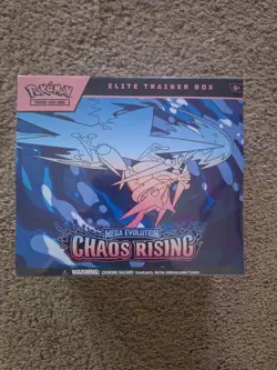Pokemon Chaos Rising Elite Trainer Box Factory Sealed ETB - Image 1