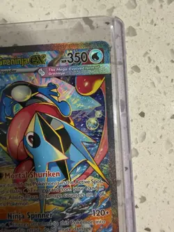 Chaos Rising Mega Greninja EX 116/086 SIR Pokemon TCG - CLEAN LOOKS MINT - Image 2