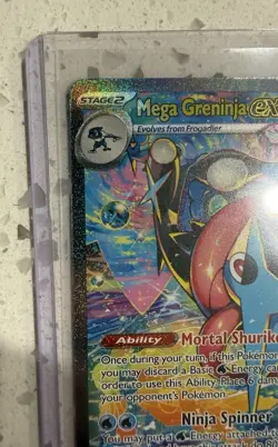 Chaos Rising Mega Greninja EX 116/086 SIR Pokemon TCG - CLEAN LOOKS MINT - Image 3