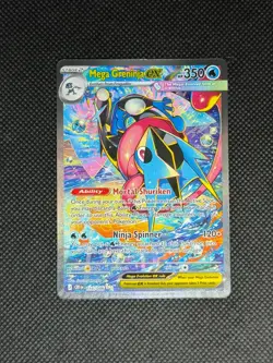 Mega Greninja EX 116/086 SIR - Chaos Rising - Special Illustration Rare Pokemon - Image 1
