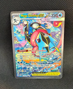Mega Greninja EX 116/086 SIR - Chaos Rising - Special Illustration Rare Pokemon - Image 2