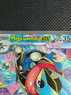 Mega Greninja EX 116/086 SIR - Chaos Rising - Special Illustration Rare Pokemon - Image 4