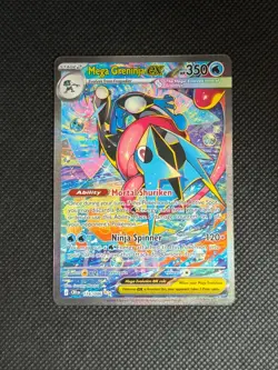 Mega Greninja EX 116/086 SIR - Chaos Rising - Special Illustration Rare Pokemon - Image 5