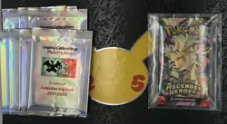 1 Pokemon TCG Ascended Heroes Booster Pack *Gengar* & 8 Legacy Mystery Packs - Image 1