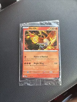Ho-Oh 010/086 Galaxy GameStop Promo Stamped SEALED - Pokemon Chaos Rising - Image 2