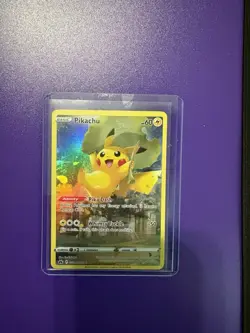 Pokemon Pikachu GG30/GG70 Illustration Rare Holo Crown Zenith Galarian Gallery - Image 3
