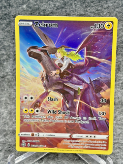Zekrom TG05/TG30 Swsh09 Brilliant Stars Trainer Gallery Ultra Rare Holo EN - Image 1