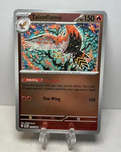 Pokemon TCG Talonflame 14/88 Perfect Order ME3 Reverse Holo NM - Image 1